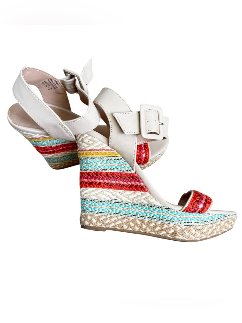 Mix No. 6 Jordie Platform Wedge Heel 7.5 - Picture 2 of 8